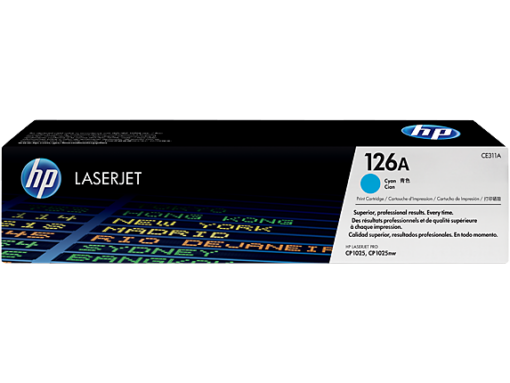 HP Toner 126A LaserJet CE311A Cyan