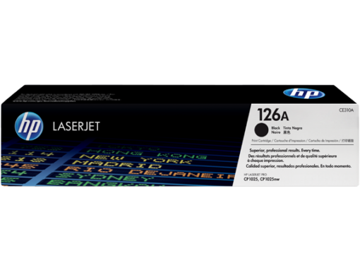 HP Toner 126A LaserJet CE310A Negro