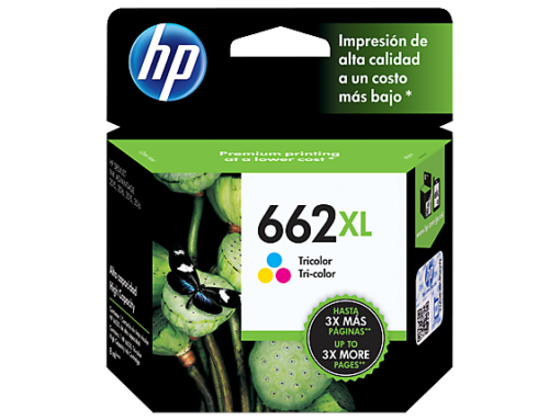 Tinta HP 662XL Tricolor CZ106AL