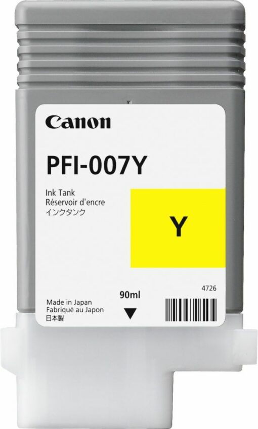 CANON Tinta PFI-007 Amarillo 2146C001