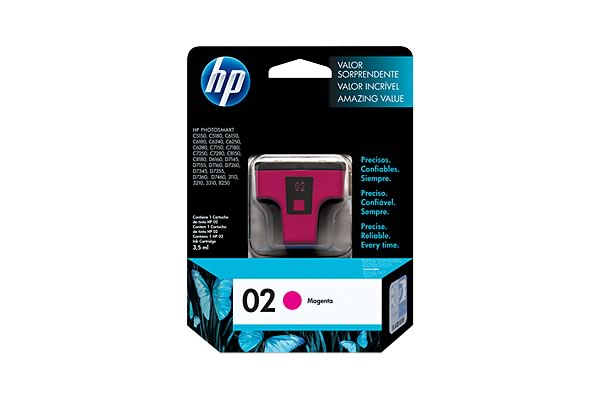 HP Tinta 02 Magenta C8772WL