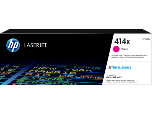 HP Toner LaserJet Magenta 414X W2023X