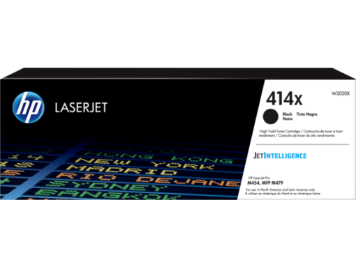HP Toner LaserJet Negro 414X W2020X