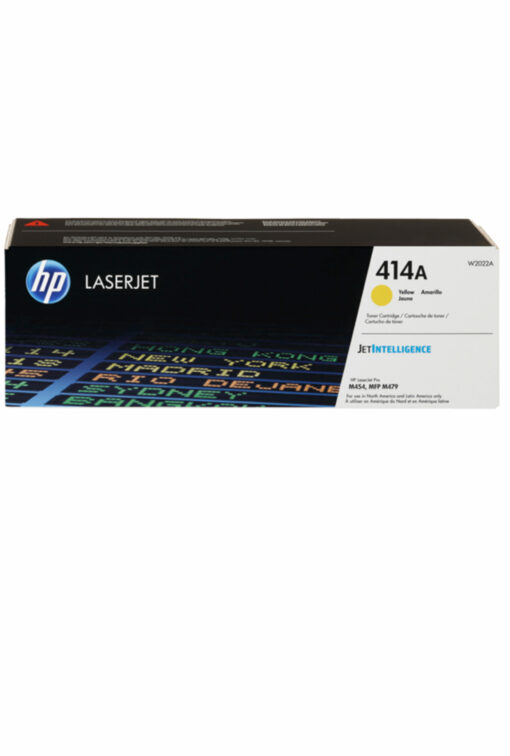 HP Toner LaserJet Amarillo 414A W2022A