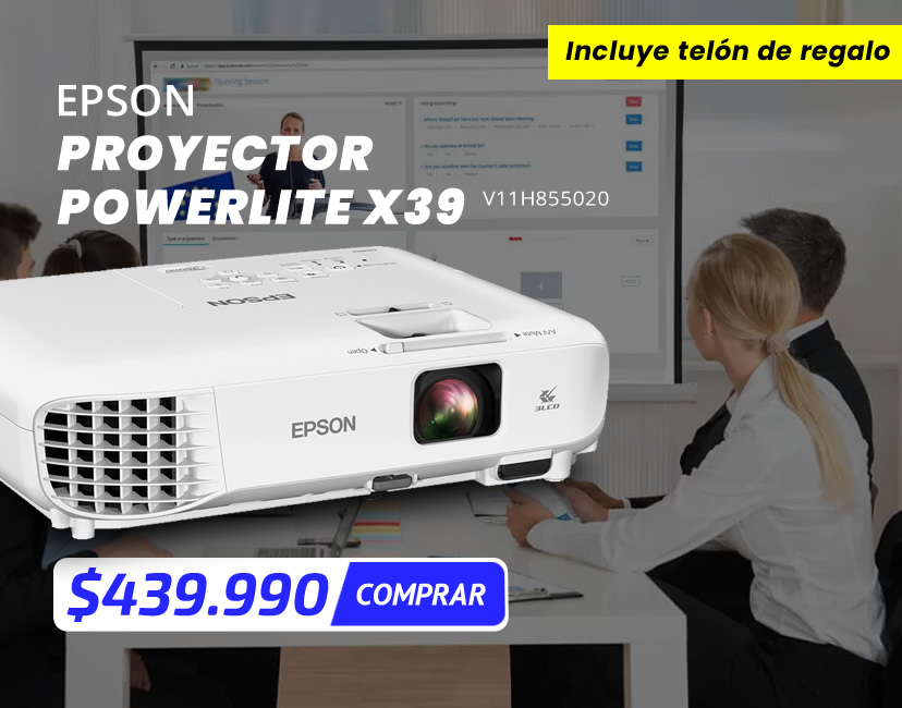 Propiedad Prestado controlador oferta proyector epson powerlite x39 - Alca Computación