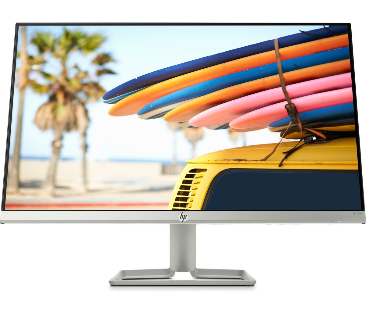 HP Monitor 24fw 24 Pulgadas FHD 75 hz HDMI VGA IPS Blanco 3KS62AA