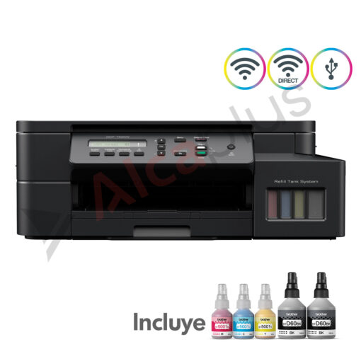 Impresora Multifuncional Brother InkBenefit Tank Tinta DCP-T520W Wifi