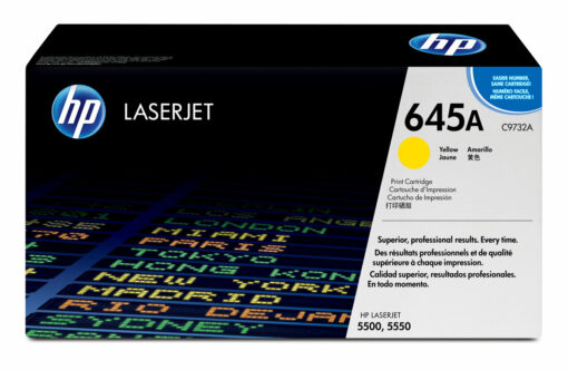 HP Toner LaserJet Amarillo 645A C9732A