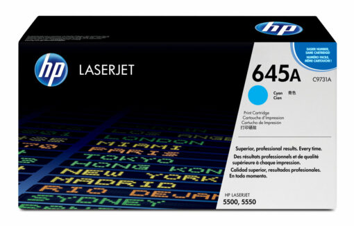 HP Toner LaserJet Cyan 645A C9731A