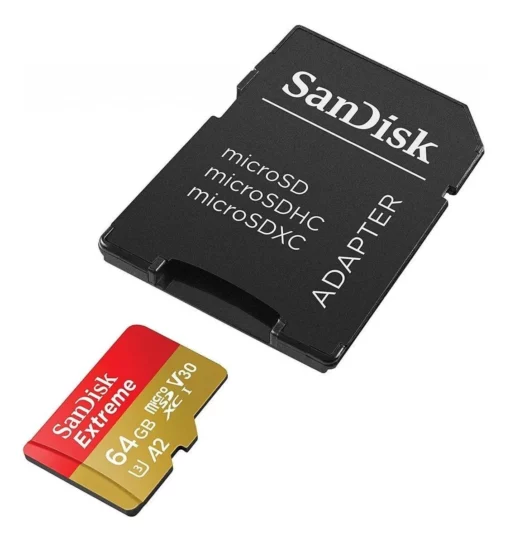 Western Digital Memoria MicroSDXC Extreme 64GB Clase 10 SDSQXA2-064G-GN6AA
