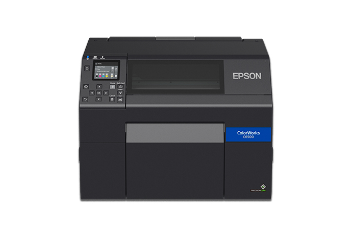 EPSON Impresora de etiquetas ColorWorks CW-C6500A con Cortador Automático C31CH77101