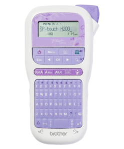 Brother Rotuladora portátil de fácil uso con función para manualidades PT-H200