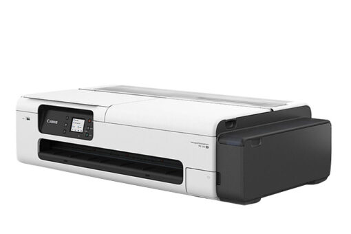 La impresora imagePROGRAF TC-20M ofrece una versatilidad inigualable para crear dibujos CAD de alta calidad, carteles e impresiones de gran tamaño.